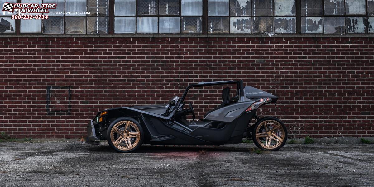 vehicle gallery/polaris slingshot niche mulsane 19x85  Monaco Copper wheels and rims